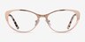 Thames Rose Gold AcetateEyeglass Frames from EyeBuyDirect, Front View