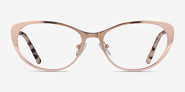 Thames Rose Gold Acetate Eyeglass Frames