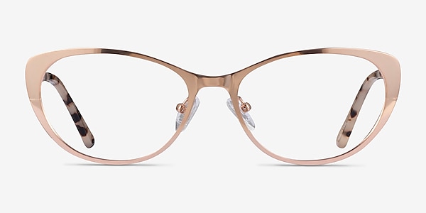 Thames Rose Gold Acetate Eyeglass Frames