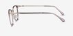 Midland Clear Purple Gold AcetateEyeglass Frames from EyeBuyDirect, Side View