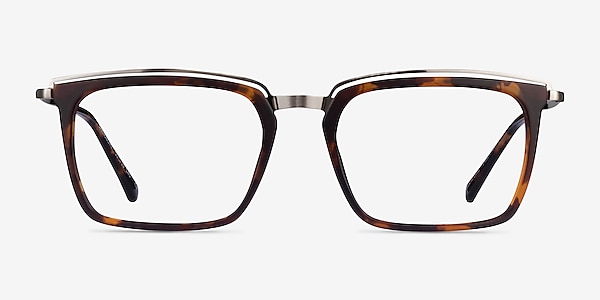 Barnsbury Tortoise Gunmetal Metal Eyeglass Frames
