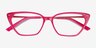 Everilda Pink AcetateEyeglass Frames from EyeBuyDirect, Closed View