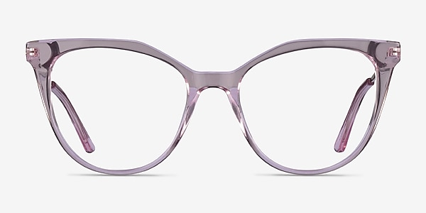 Carolina Clear Pink Acetate Eyeglass Frames