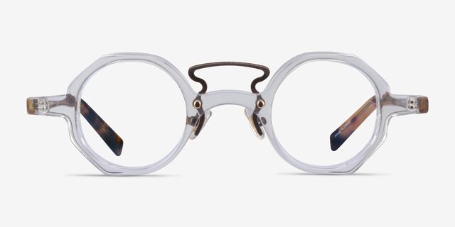 Very Clear Tortoise AcetateEyeglass Frames from EyeBuyDirect, Front View