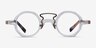 Very Clear Tortoise AcetateEyeglass Frames from EyeBuyDirect, Front View