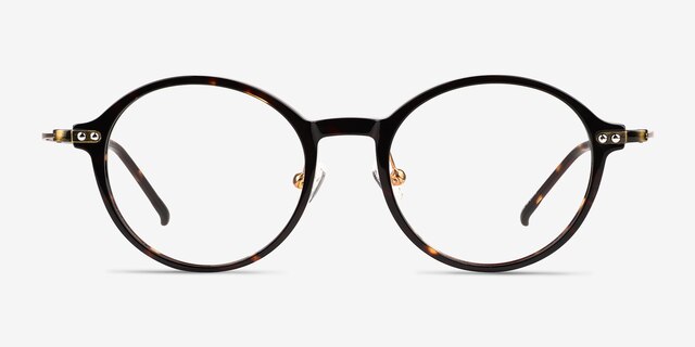 Reily Tortoise Bronze AcetateEyeglass Frames from EyeBuyDirect, Front View