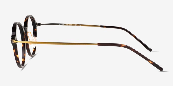 Reily Tortoise Bronze Acetate Eyeglass Frames from EyeBuyDirect