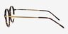 Reily Tortoise Bronze AcetateEyeglass Frames from EyeBuyDirect, Side View