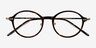 Reily Tortoise Bronze AcetateEyeglass Frames from EyeBuyDirect, Closed View