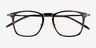 Usman Tortoise Bronze AcetateEyeglass Frames from EyeBuyDirect, Closed View