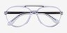 Lantern Clear AcetateEyeglass Frames from EyeBuyDirect, Closed View