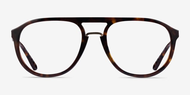 Rustic Tortoise AcetateEyeglass Frames from EyeBuyDirect, Front View