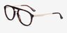 Rustic Tortoise AcetateEyeglass Frames from EyeBuyDirect, Angle View