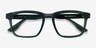 Fraser Clear Green Silver AcetateEyeglass Frames from EyeBuyDirect, Closed View