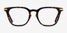 Hayes Tortoise Gold AcetateEyeglass Frames from EyeBuyDirect, Front View
