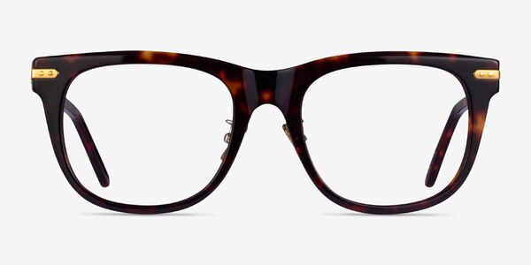 Jefferson Tortoise Gold Acetate Eyeglass Frames