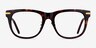 Jefferson Tortoise Gold AcetateEyeglass Frames from EyeBuyDirect, Front View