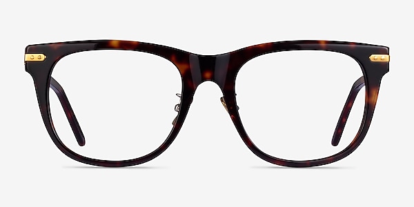 Jefferson Tortoise Gold Acetate Eyeglass Frames