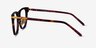 Jefferson Tortoise Gold AcetateEyeglass Frames from EyeBuyDirect, Side View