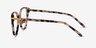 Luca Ivory Tortoise Gold AcetateEyeglass Frames from EyeBuyDirect, Side View