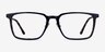 Pierce Blue Tortoise AcetateEyeglass Frames from EyeBuyDirect, Front View