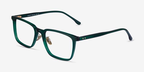 Dark Green Pierce -  Acetate Eyeglasses