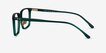 Pierce Dark Green AcetateEyeglass Frames from EyeBuyDirect, Side View