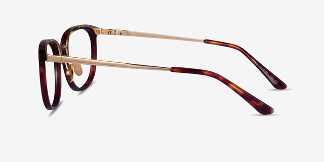 Yves Tortoise Gold AcetateEyeglass Frames from EyeBuyDirect, Side View