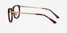 Yves Tortoise Gold AcetateEyeglass Frames from EyeBuyDirect, Side View