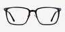 Lachlan Dark Green Ivory Tortoise AcetateEyeglass Frames from EyeBuyDirect, Front View