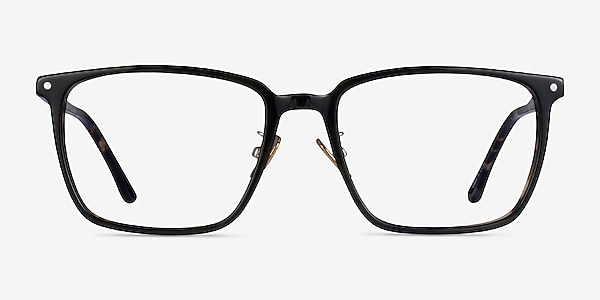 Lachlan Dark Green Ivory Tortoise Acetate Eyeglass Frames