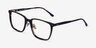 Lachlan Dark Green Ivory Tortoise AcetateEyeglass Frames from EyeBuyDirect, Angle View