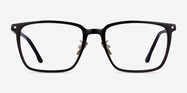 Lachlan Marron foncé Acétate Montures de lunettes de vue