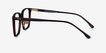 Lachlan Dark Brown AcetateEyeglass Frames from EyeBuyDirect, Side View