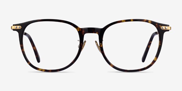 Hollis Tortoise Gold Acétate Montures de lunettes de vue