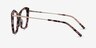 Dorothy Ivory Tortoise Gold AcetateEyeglass Frames from EyeBuyDirect, Side View
