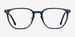 Hunter Clear Blue AcetateEyeglass Frames from EyeBuyDirect, Front View