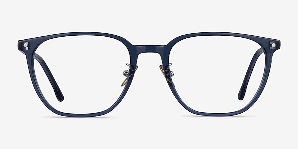 Hunter Clear Blue Acetate Eyeglass Frames