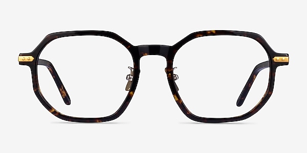 Quentin Tortoise Gold Acetate Eyeglass Frames