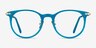 Francene Aqua Gold AcetateEyeglass Frames from EyeBuyDirect, Front View