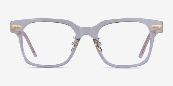 Blythe Clear Gold Acétate Montures de lunettes de vue