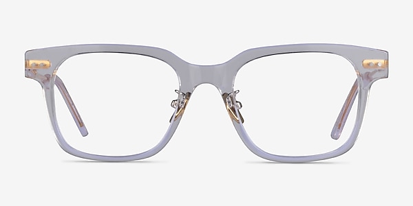 Blythe Clear Gold Acetate Eyeglass Frames