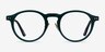 Tilly Green Gold AcetateEyeglass Frames from EyeBuyDirect, Front View