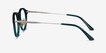 Tilly Green Gold AcetateEyeglass Frames from EyeBuyDirect, Side View
