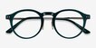 Tilly Green Gold AcetateEyeglass Frames from EyeBuyDirect, Closed View