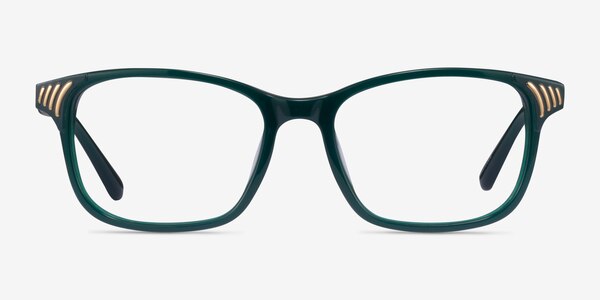Visio Vert Acétate Montures de lunettes de vue