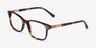 Visio Tortoise AcetateEyeglass Frames from EyeBuyDirect, Angle View