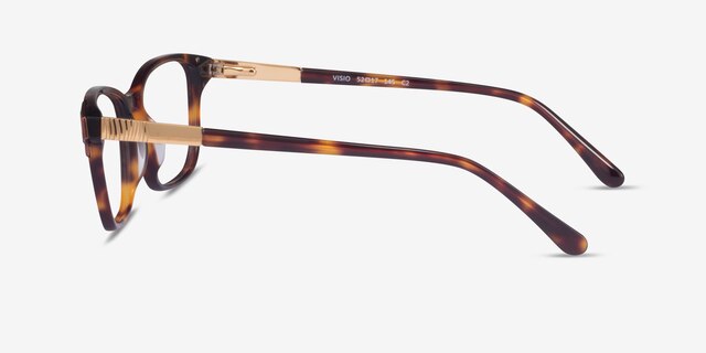 Visio Tortoise AcetateEyeglass Frames from EyeBuyDirect, Side View