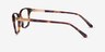 Visio Tortoise AcetateEyeglass Frames from EyeBuyDirect, Side View