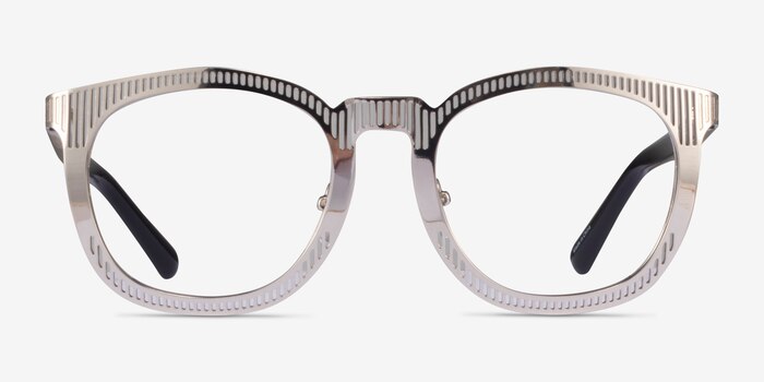 Wright Silver Acetate Eyeglass Frames from EyeBuyDirect